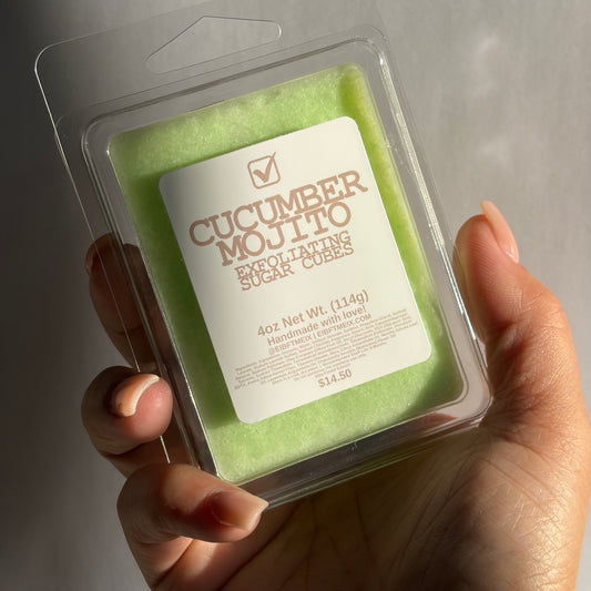 Cucumber Mojito (Exfoliating Cubes)